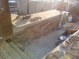 outdoor kitchen 