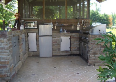 outdoor kitchen pictures