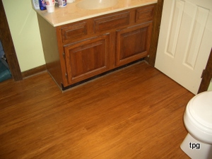 New Bamboo Floor