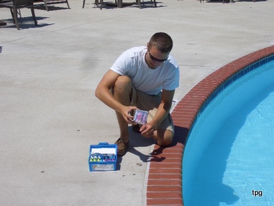 chemistry check swimming pool service