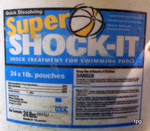 shock pool chemicals