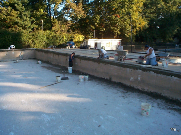 swimming pool repairs